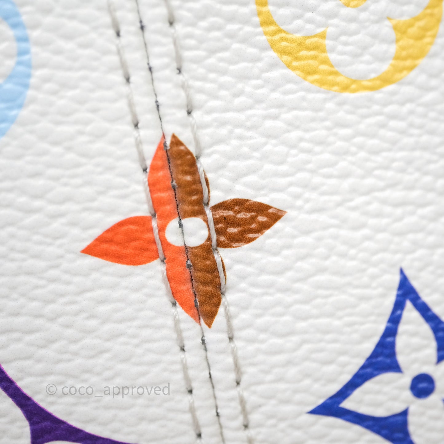 Louis Vuitton x Takashi Murakami All In BB Bag Multicolore Blanc Monogram Canvas