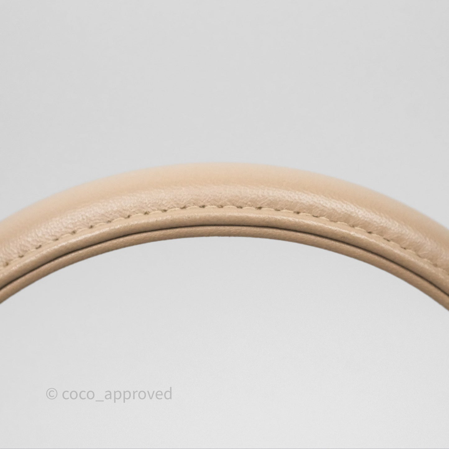 Chanel Small Trendy CC Beige Lambskin Gold Hardware