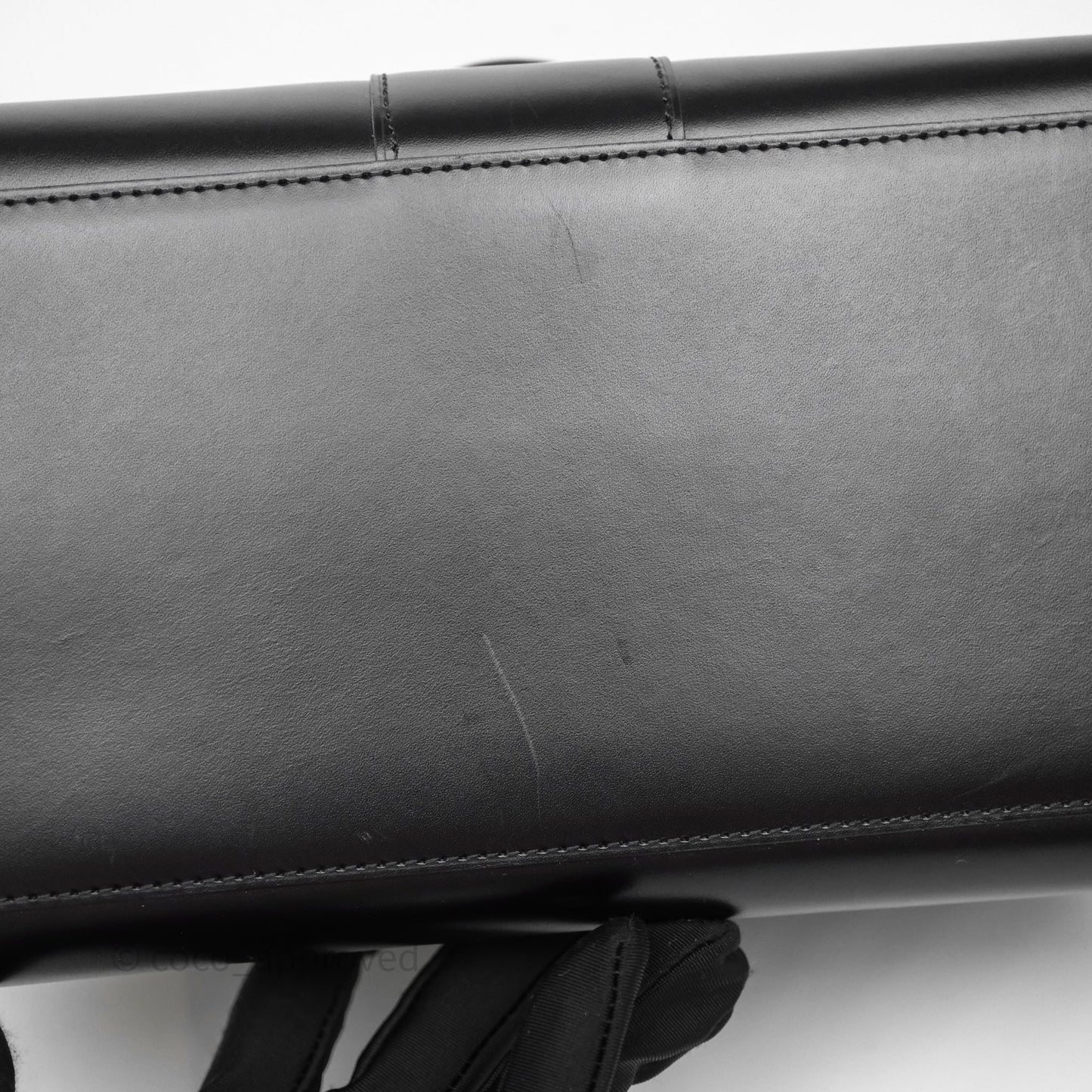 Delvaux Brillant MM Calfskin Black