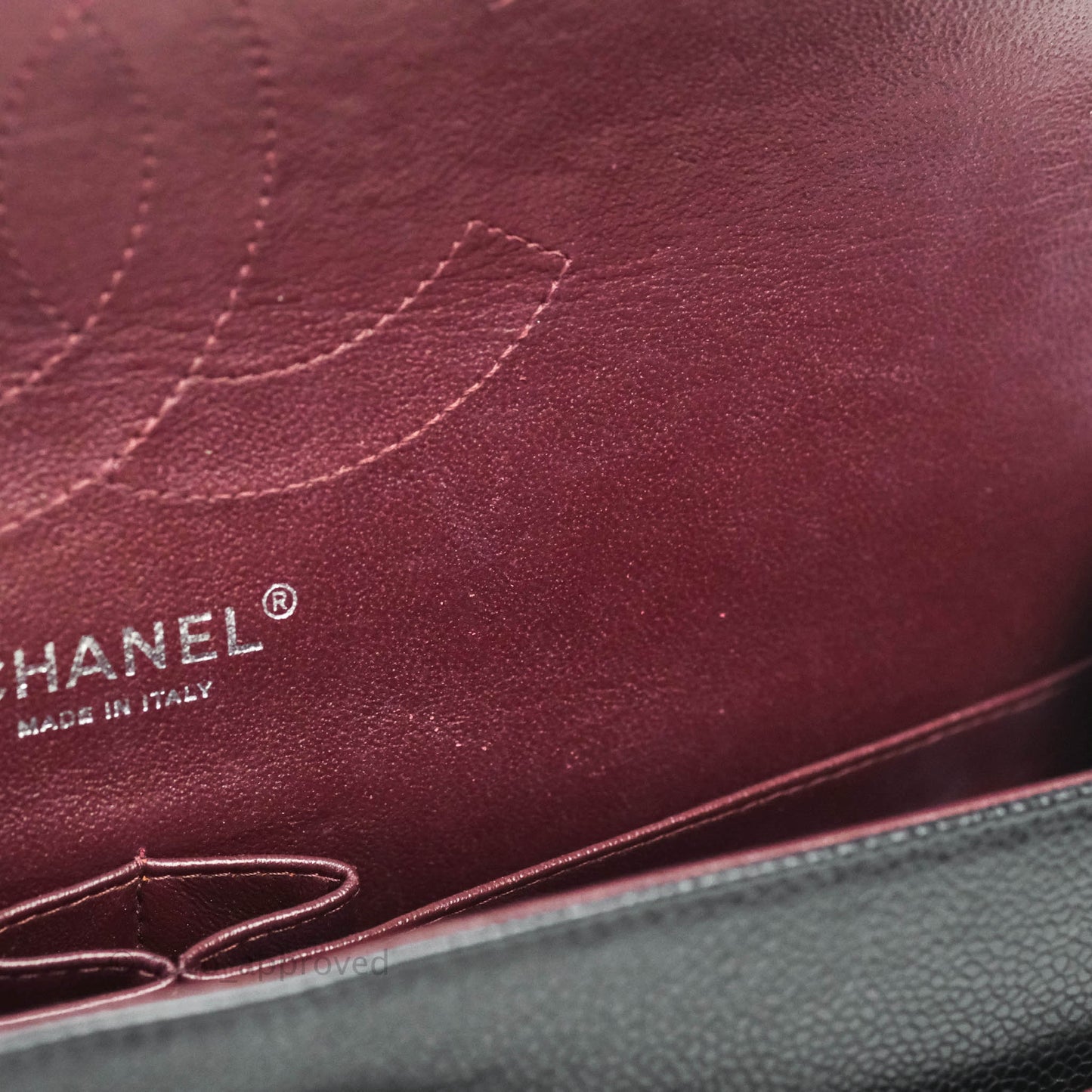 Chanel Quilted Jumbo Double Flap Black Caviar Silver Hardware⁣⁣