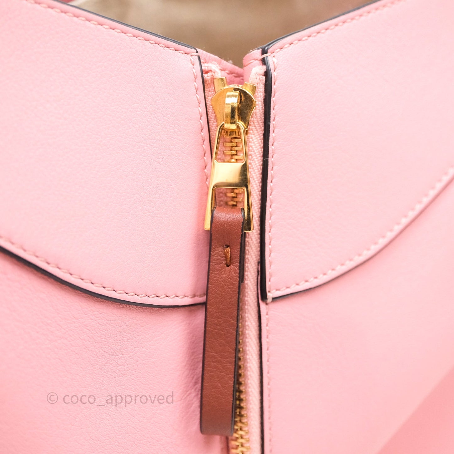 Loewe Small Hammock Shoulder Bag Pink Tan