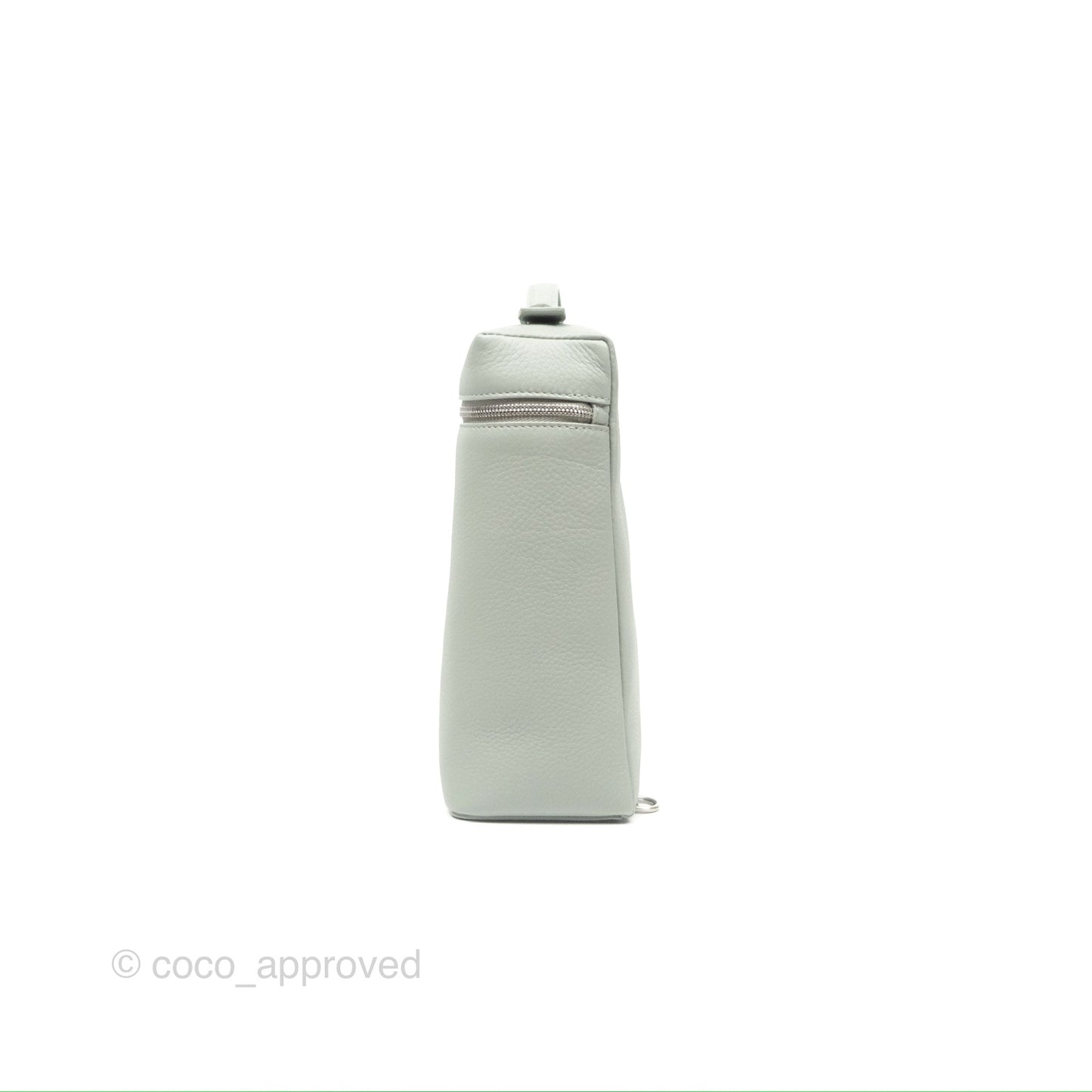 Loro Piana Extra Pocket Backpack L23.5 Eucalyptus Silver Hardware