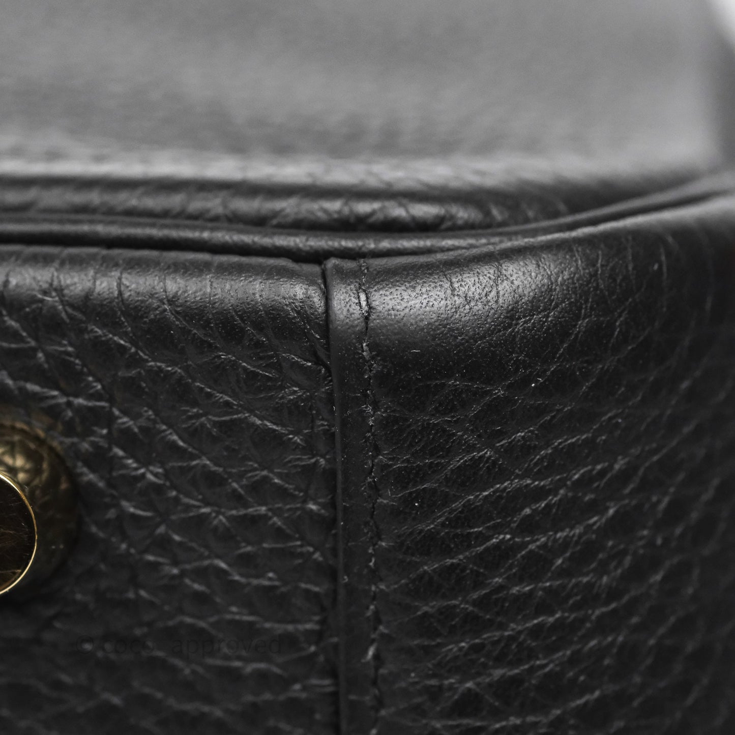 Hermès Lindy 30 Black Noir 89 Clemence Gold Hardware