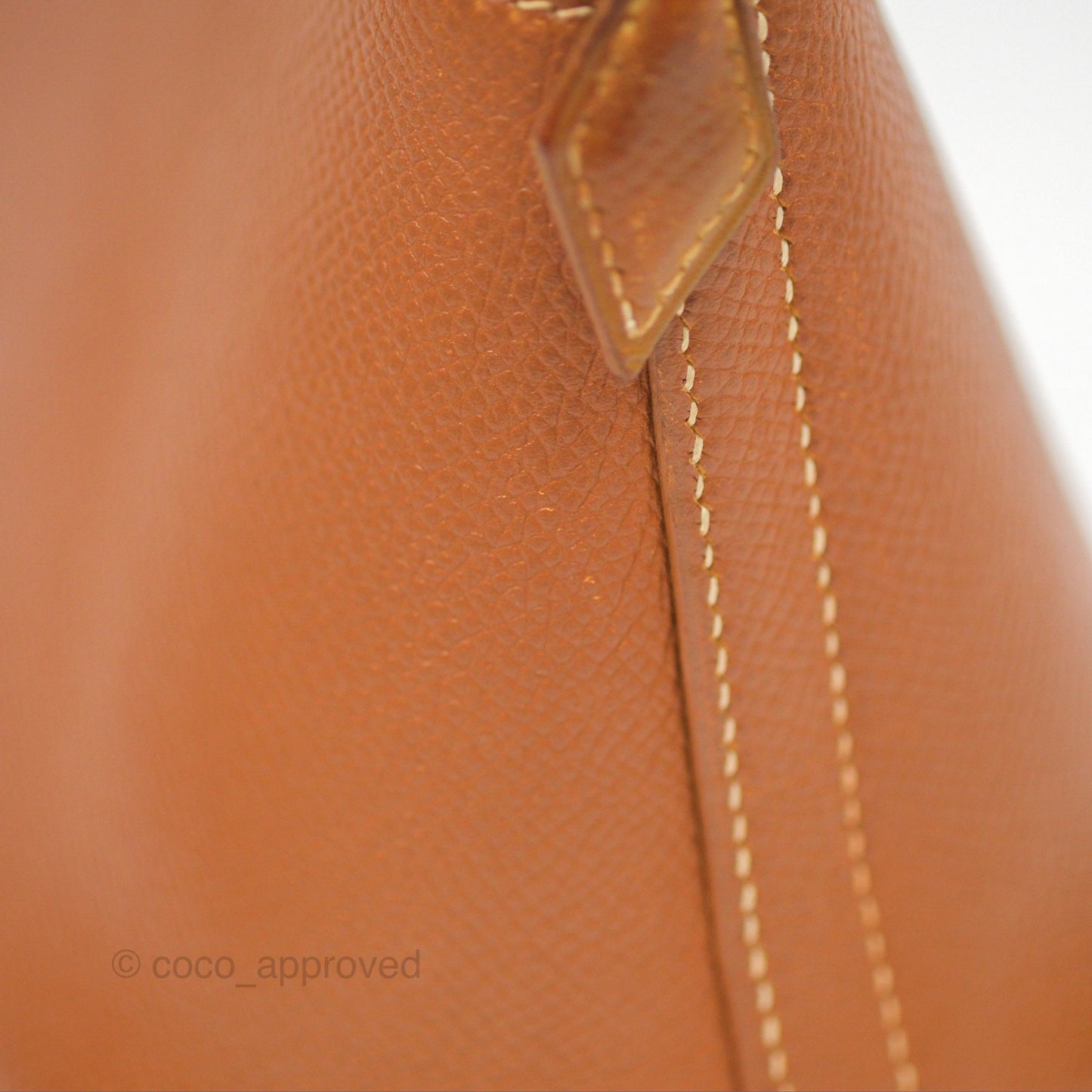 Hermès Bolide 27 Gold Epsom Gold Hardware