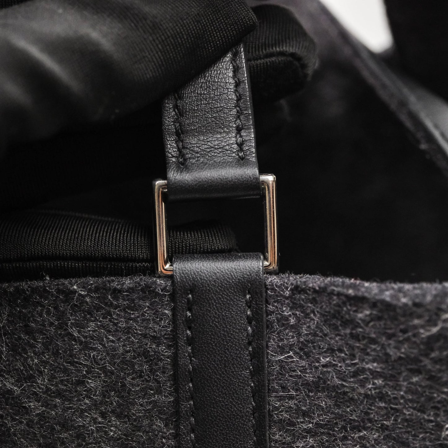 Hermès Picotin 18 Graphite 88/ Noir 89 Wool Swift Palladium Hardware