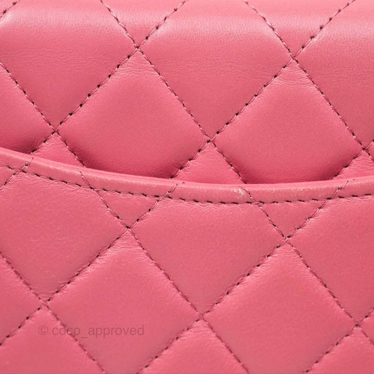 Chanel All Slide Wallet on Chain WOC Adjustable Chain Quilted Pink Lambskin