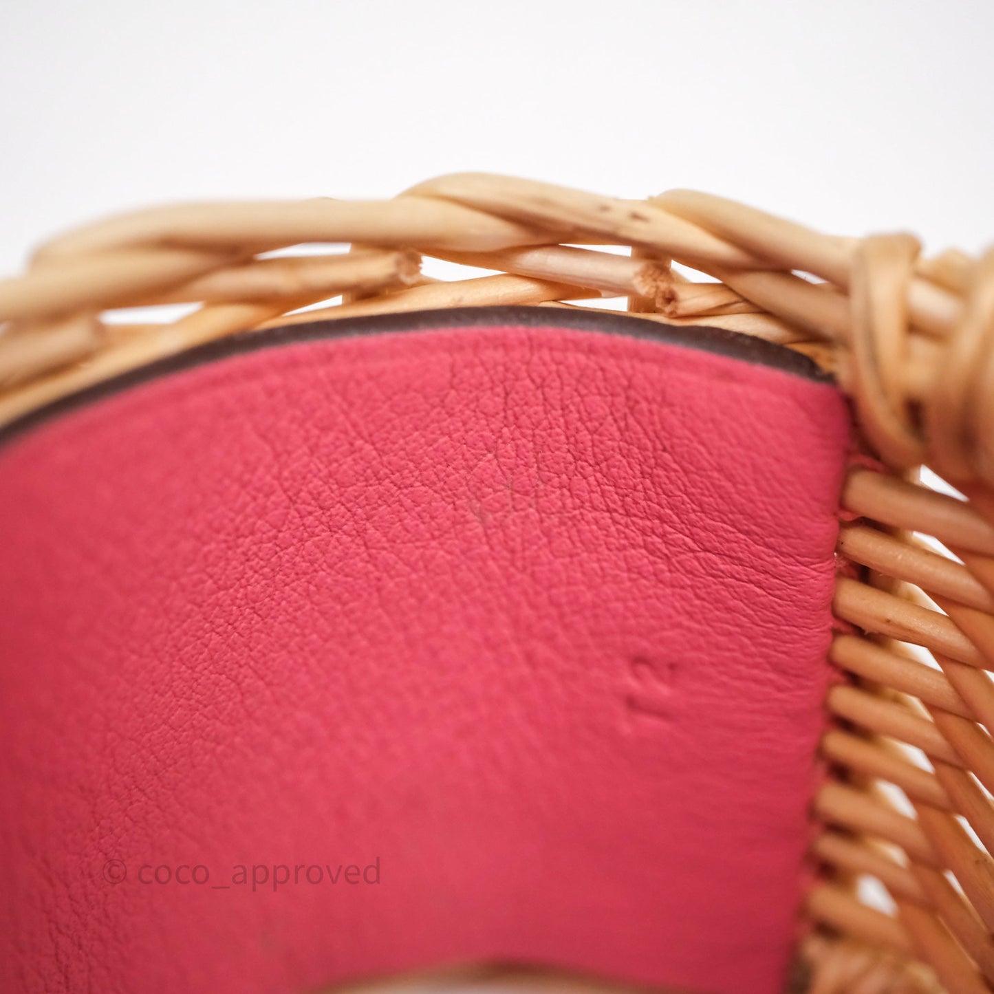 Hermès Medor Picnic Cuff Bracelet Rose Azalée Palladium Hardware