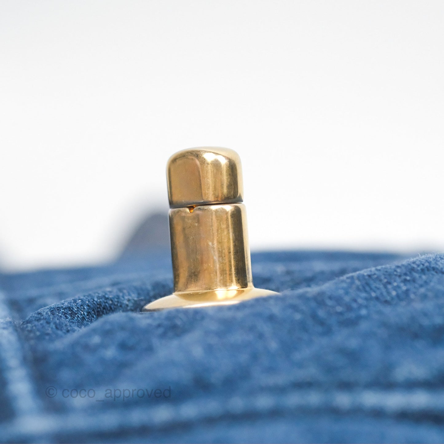 Chanel 19 Small Denim Mixed Hardware
