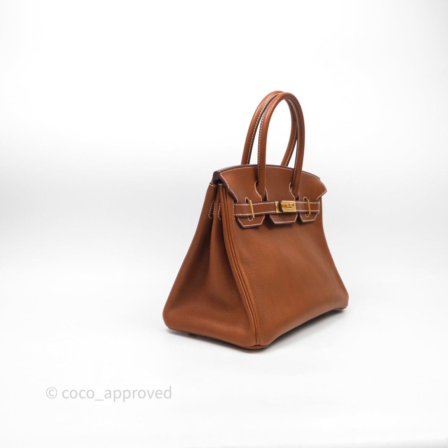 Hermes Birkin 30 Barenia Fauve Gold Hardware