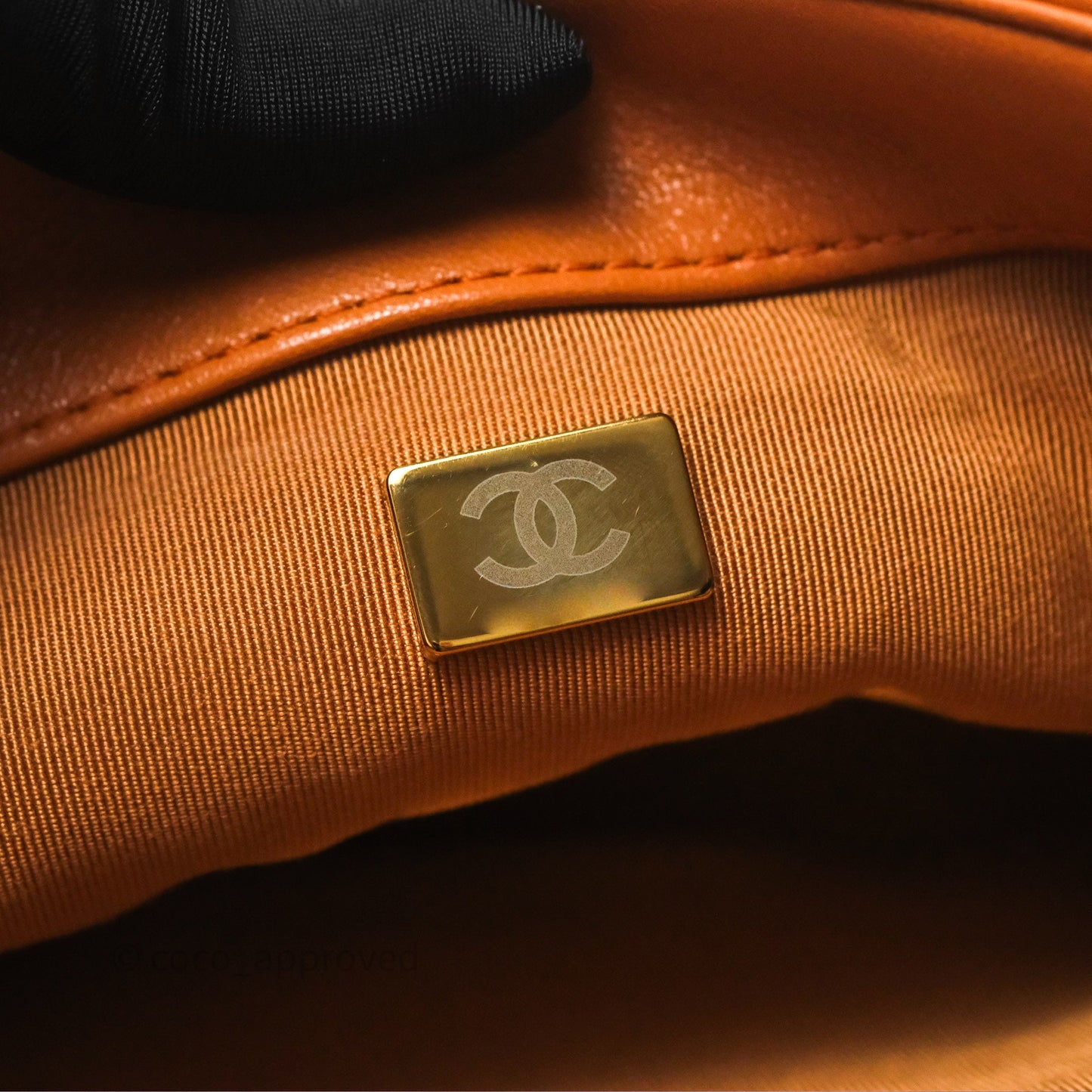 Chanel 19 Small Caramel Mixed Hardware