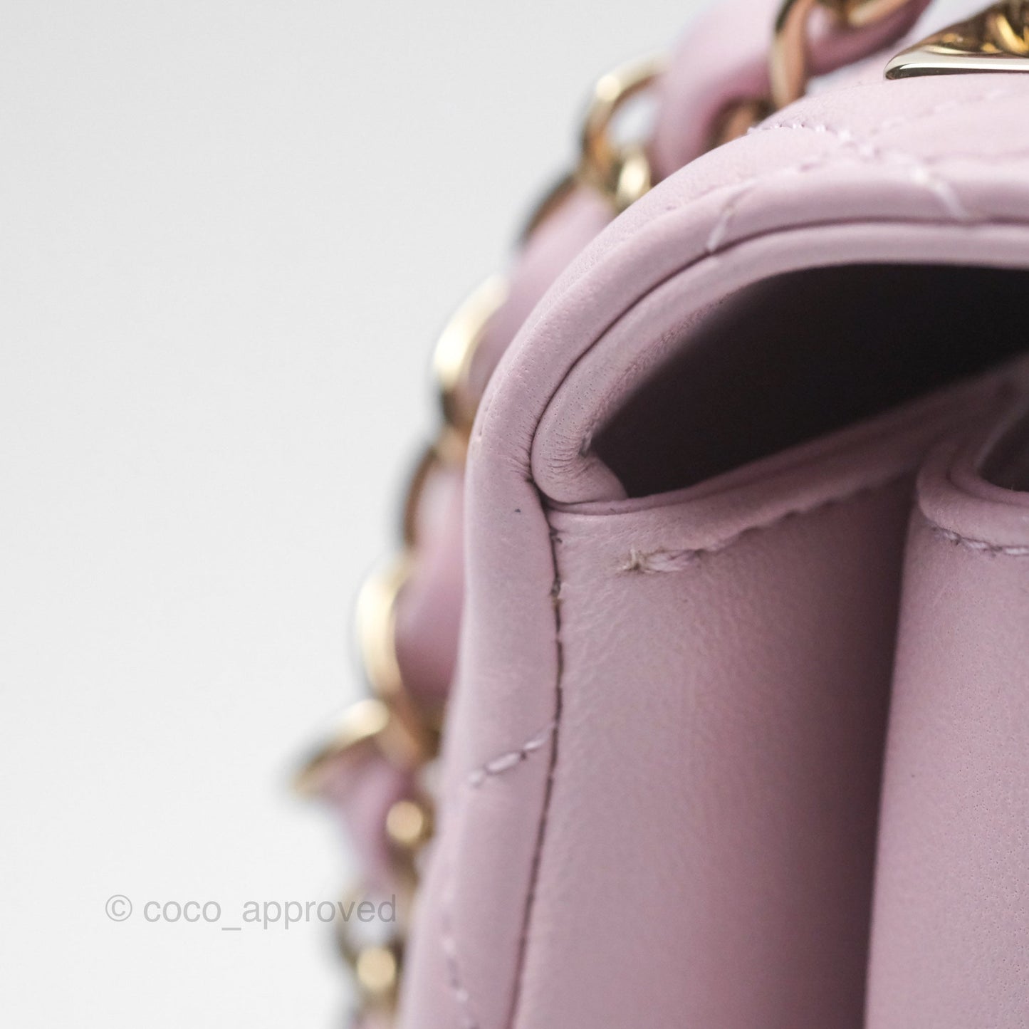 Chanel Small Trendy CC Mauve Pink Lambskin Gold Hardware