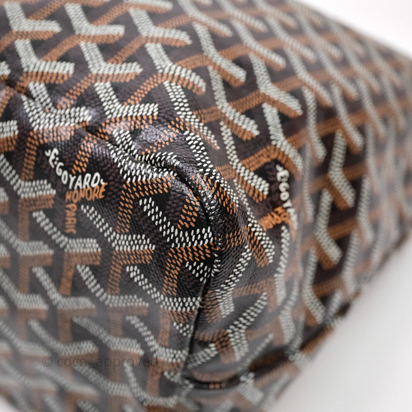 Goyard Bohème Hobo Bag Black & Tan