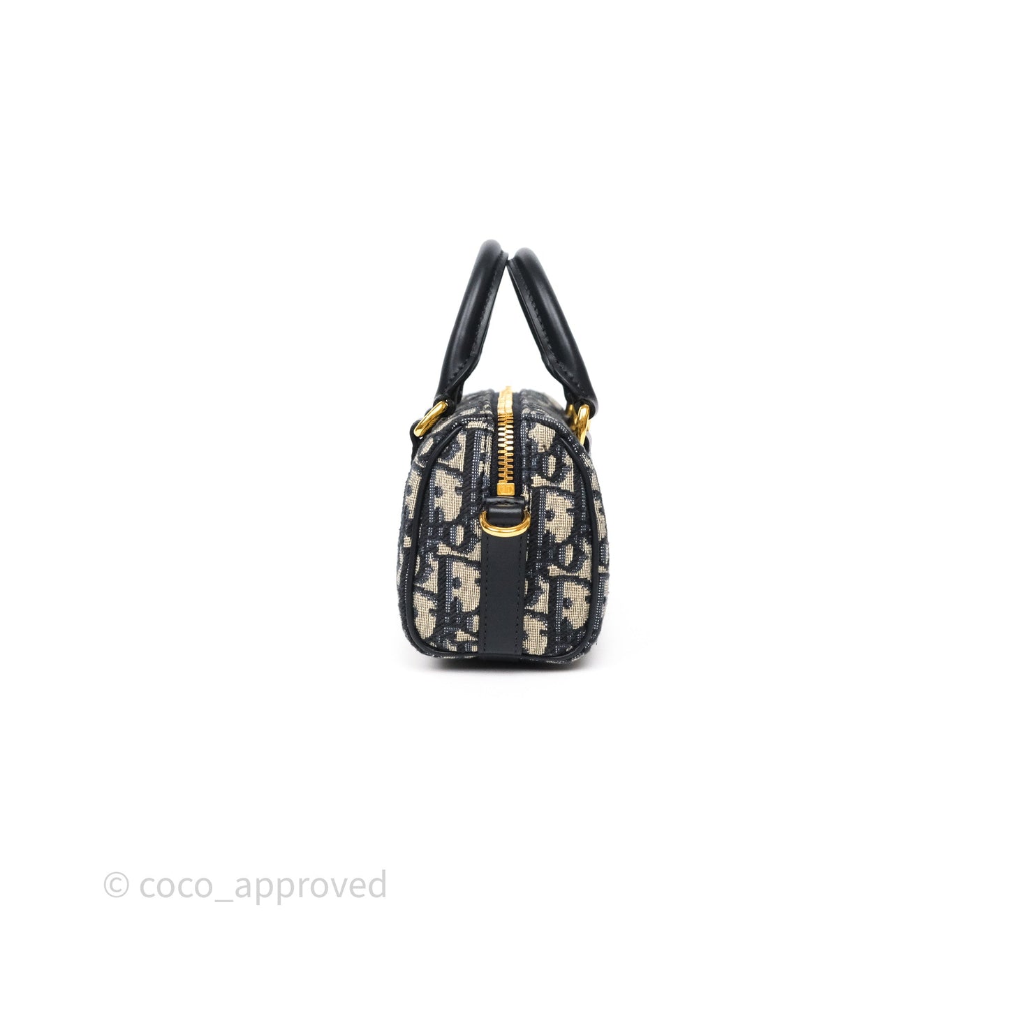 Dior Groove 17 Nano Bag Blue Dior Oblique Jacquard