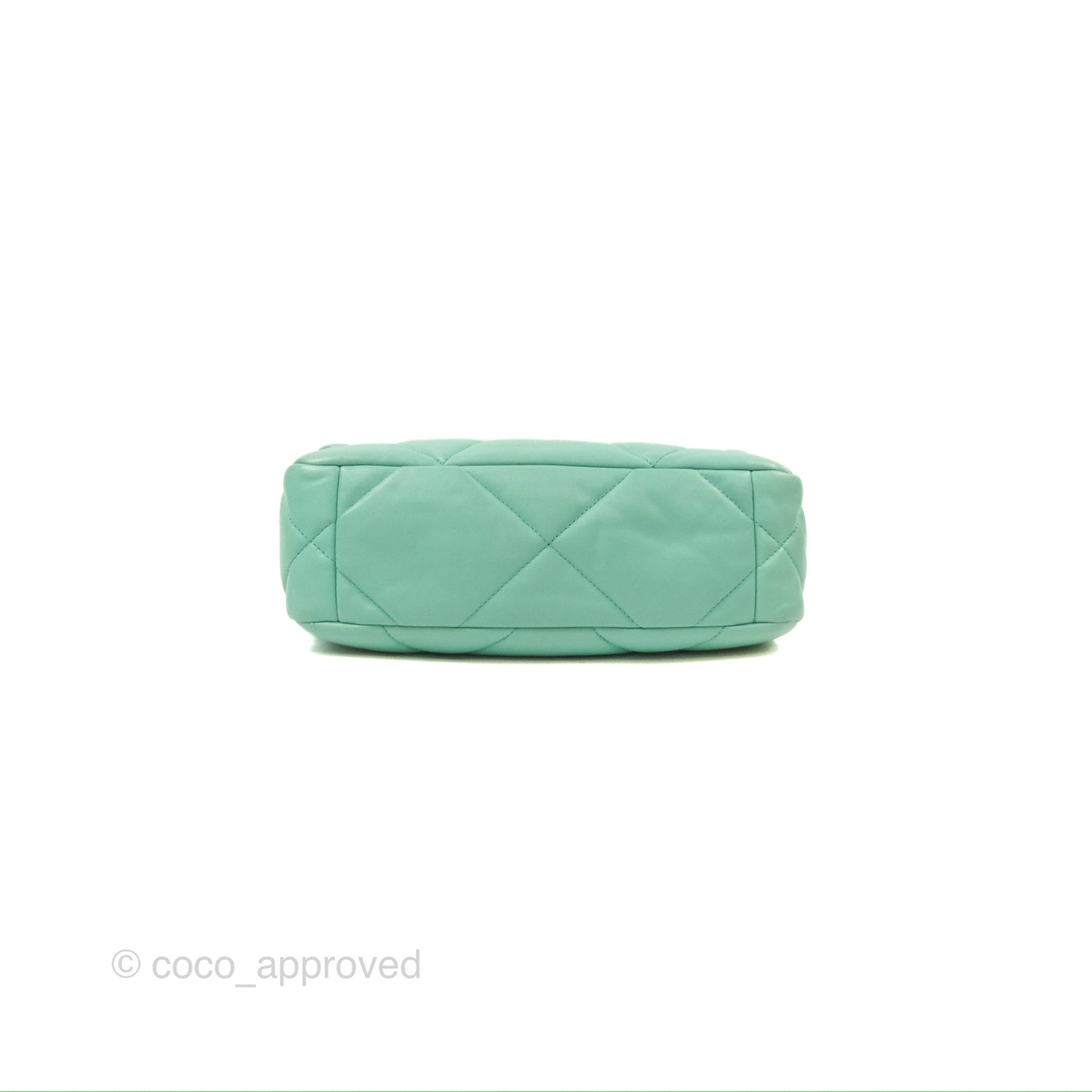Chanel 19 Small Tiffany Blue Mixed Hardware