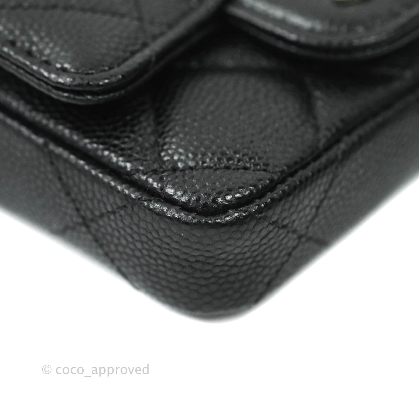 Chanel Classic Belt Bag Black Caviar Gold Hardware