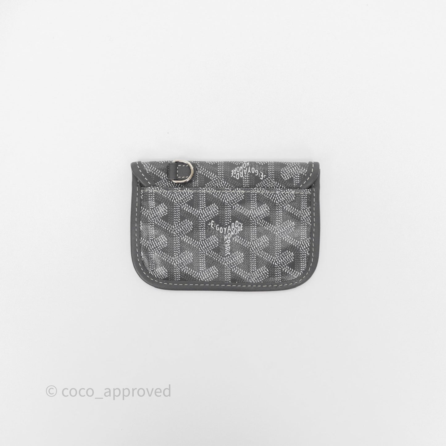 Goyard Anjou Mini Bag Goyardine Canvas Grey