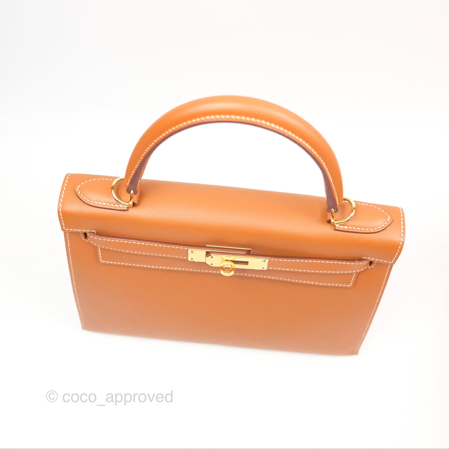 Hermès Kelly 28 Sellier Gold 37 Epsom Gold Hardware
