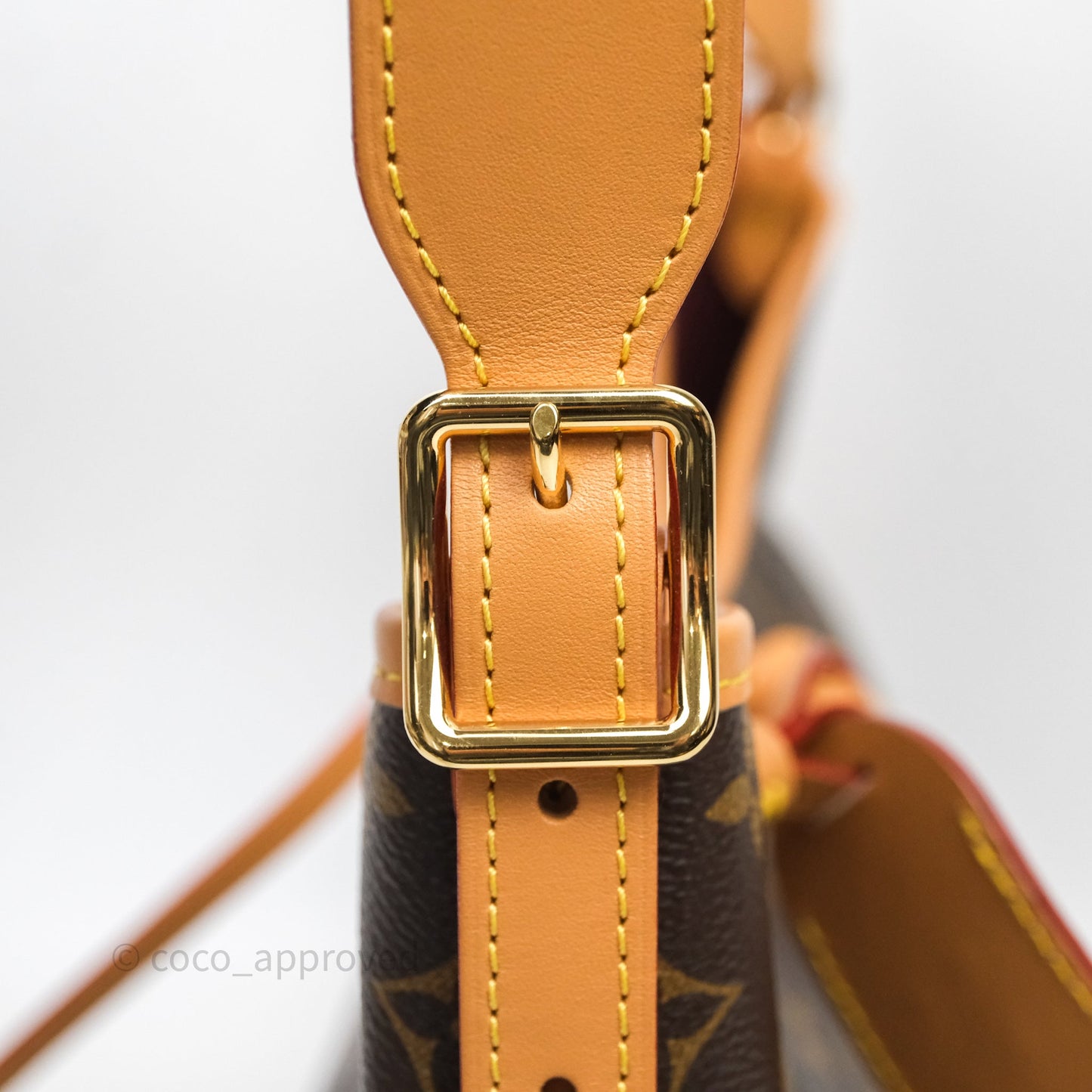 Louis Vuitton Carry All PM Shoulder Bag Monogram Canvas