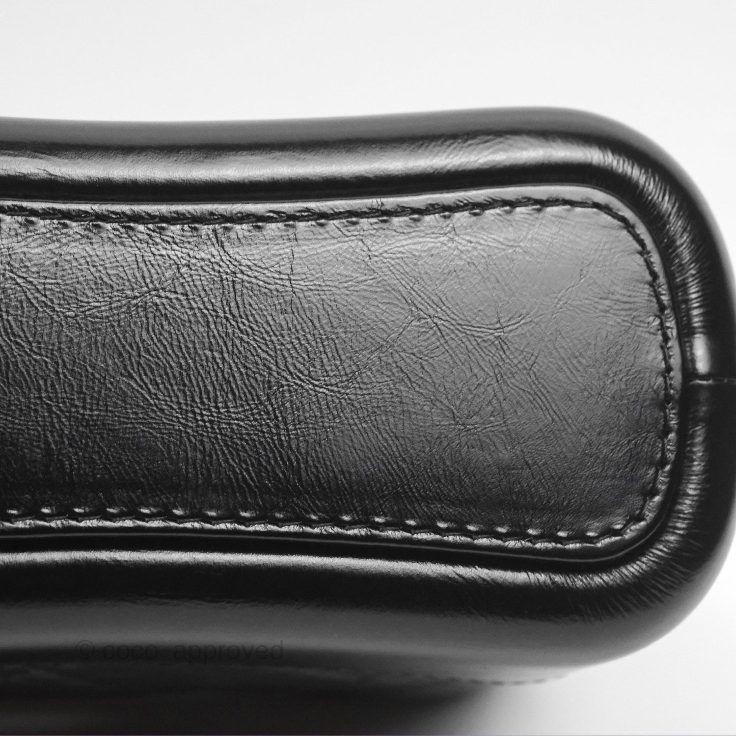 Chanel Small Gabrielle Hobo Quilted Black Aged Calfskin