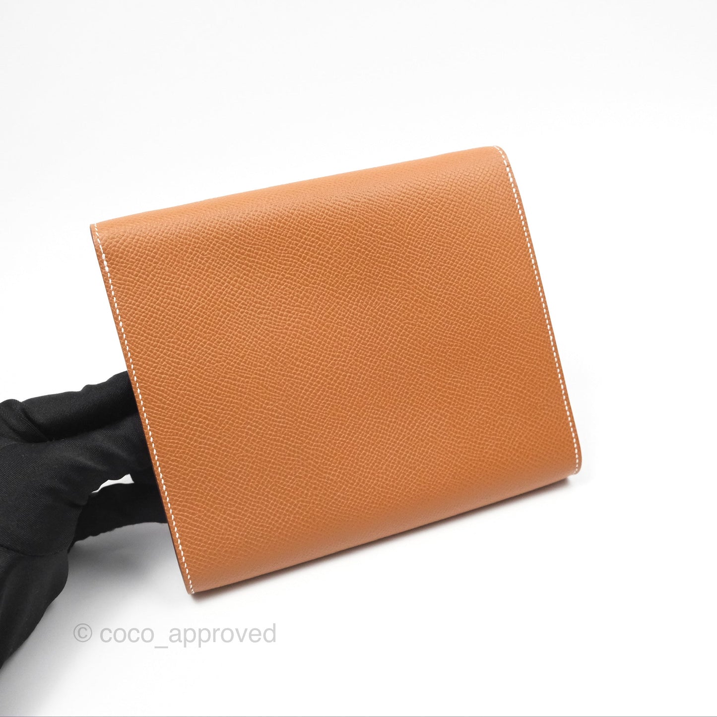 Hermès Clic 16 Wallet On Chain Gold Epsom Gold Hardware
