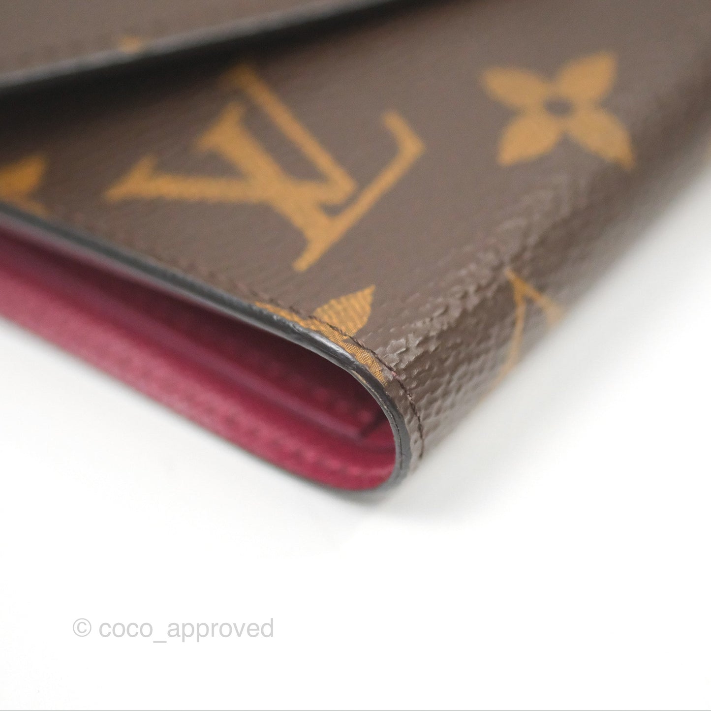Louis Vuitton Victorine Wallet Monogram Canvas Fuchsia Pink