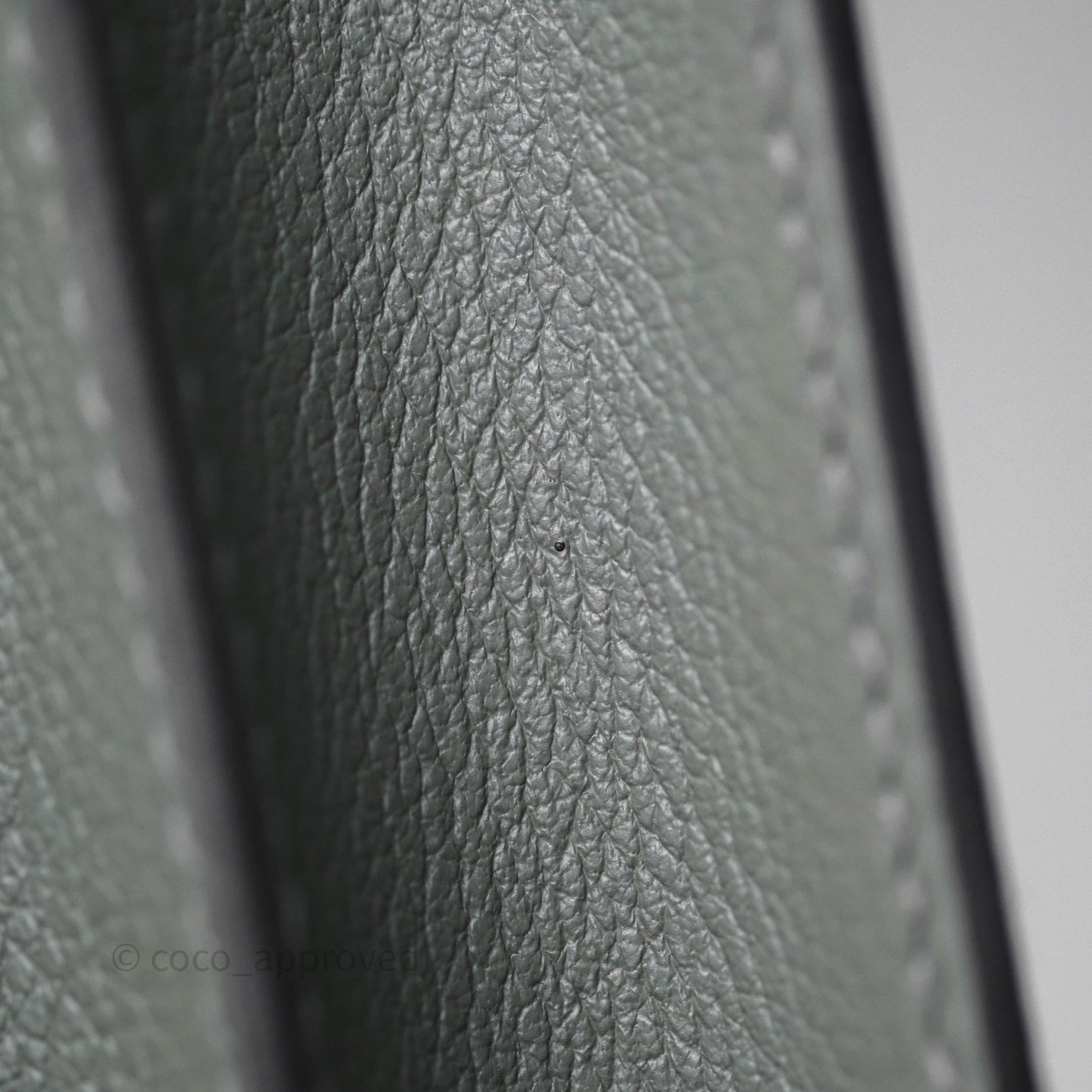 Hermès Roulis Mini 18 Gris Meyer 0L Evercolor Permabrass Hardware