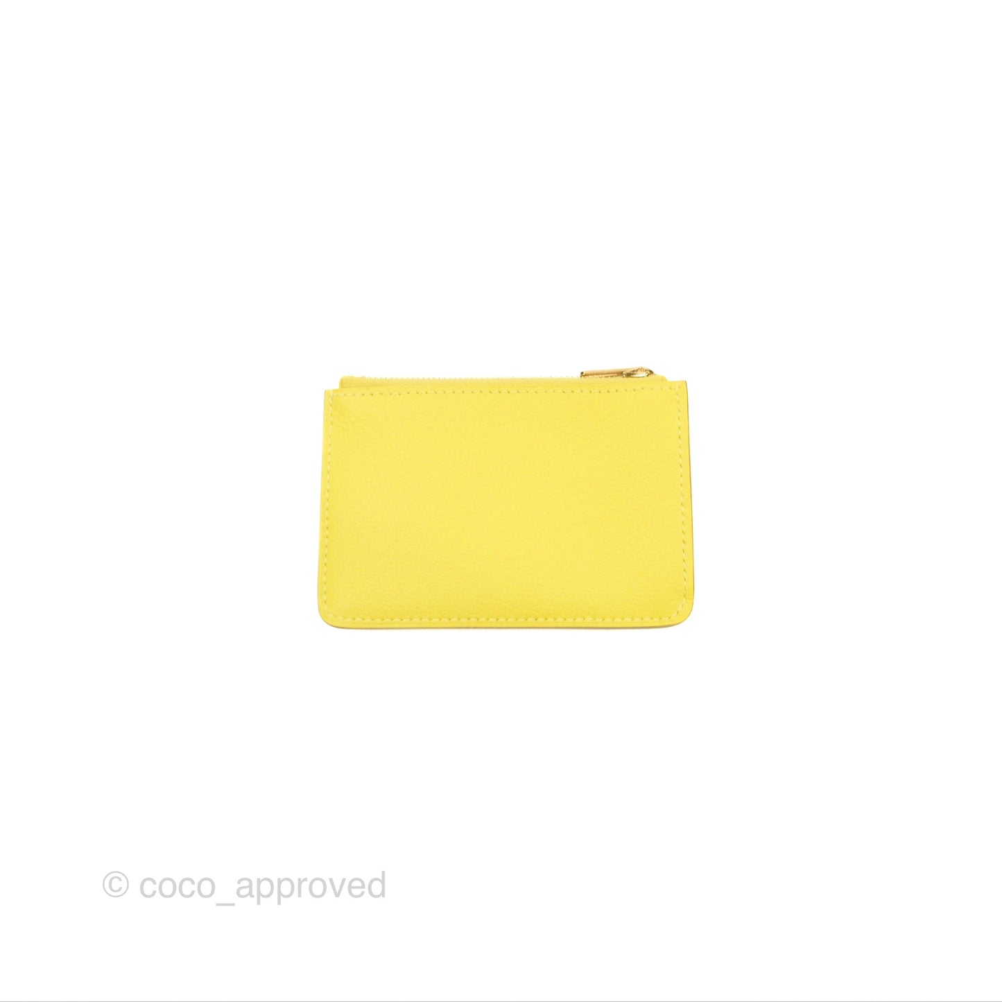 Hermès Constance Slim Wallet Chai/Lime Evercolor Gold Hardware