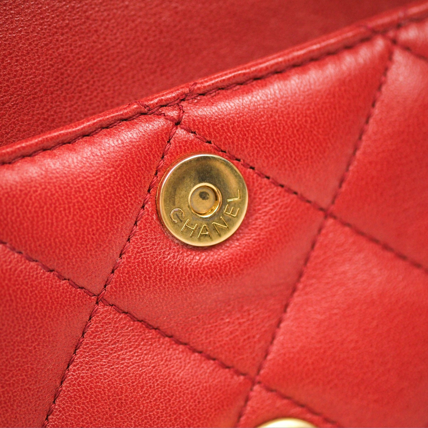 Chanel Diana Reissue Brick Red Gold Hardware