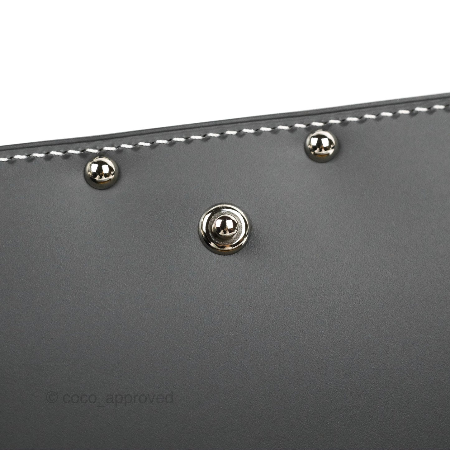 Goyard Monte-Carlo PM Clutch with Strap Grey Goyardine Canvas