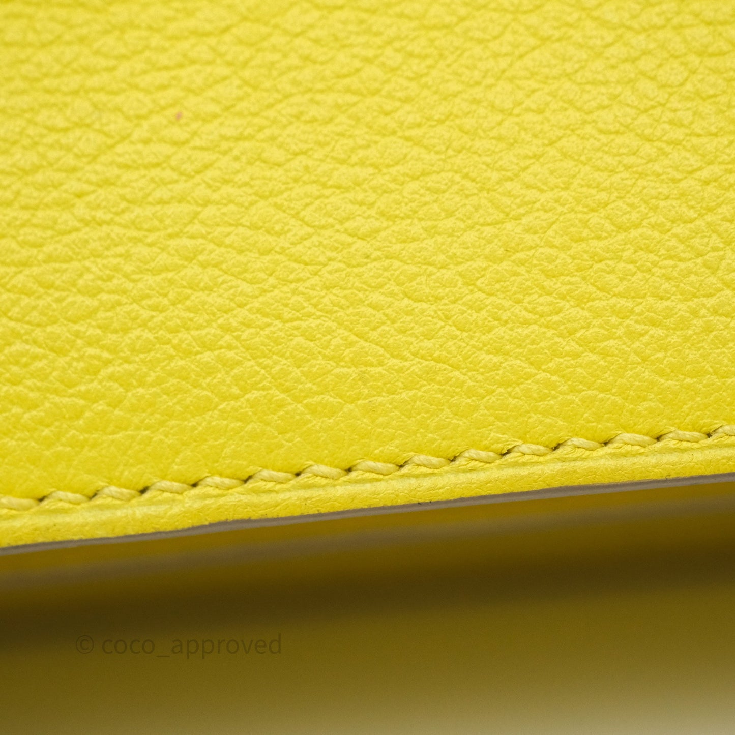 Hermès Roulis Mini 18 Lime 9R Evercolor Gold Hardware