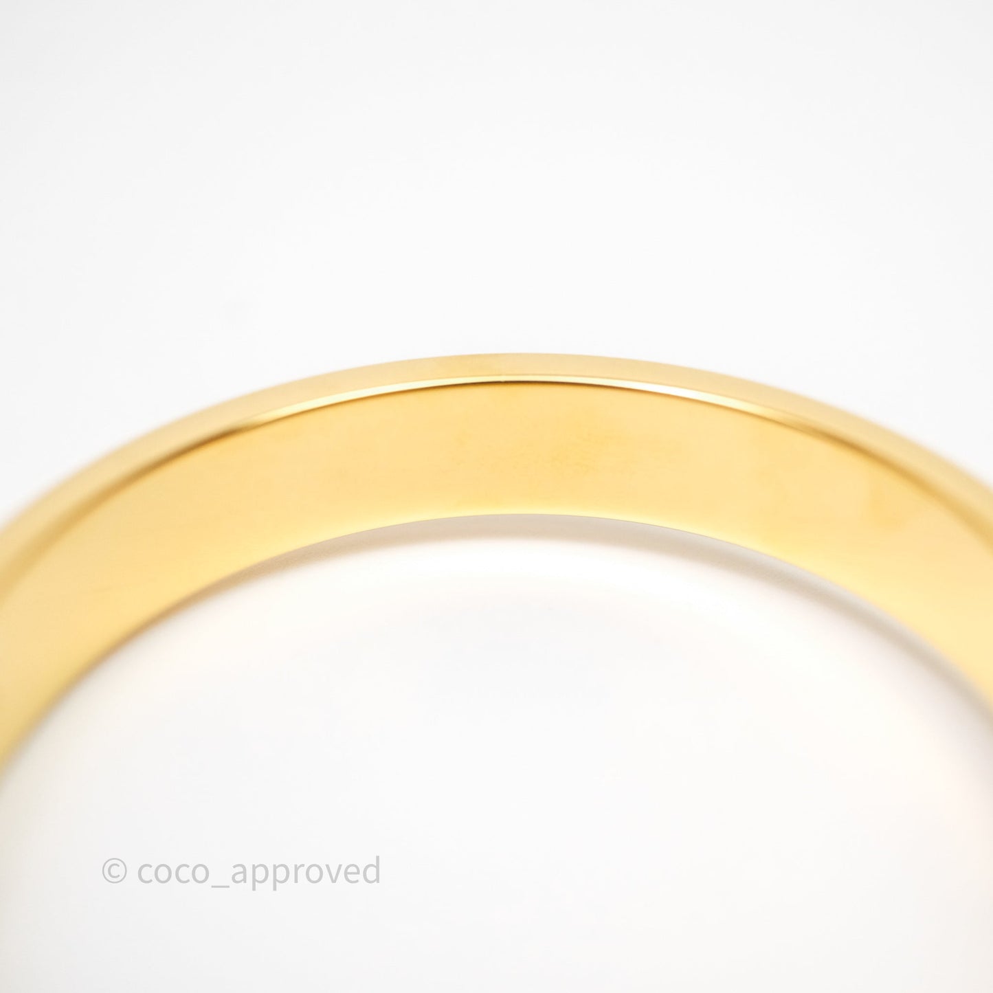 Hermes Mini Clic Chaîne d'Ancre Maillon Bracelet Orfèvre Jaune Or / Blanc