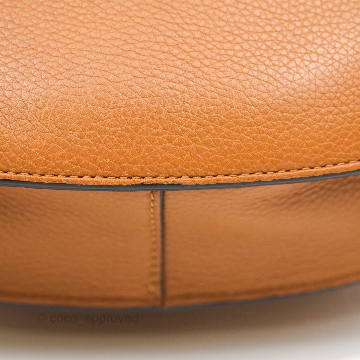 Loewe Small Gate Bag Grained Calfskin in Tan