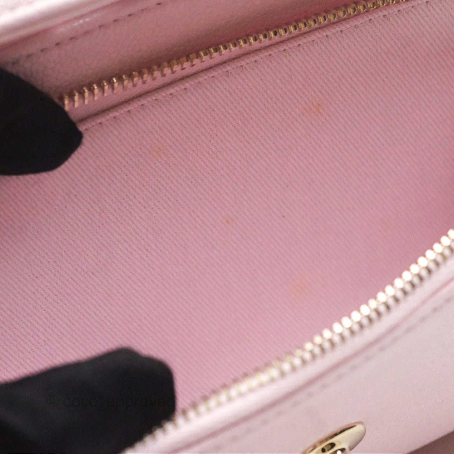 Chanel Quilted Small Business Affinity Flap Light Pink Caviar Gold Hardware