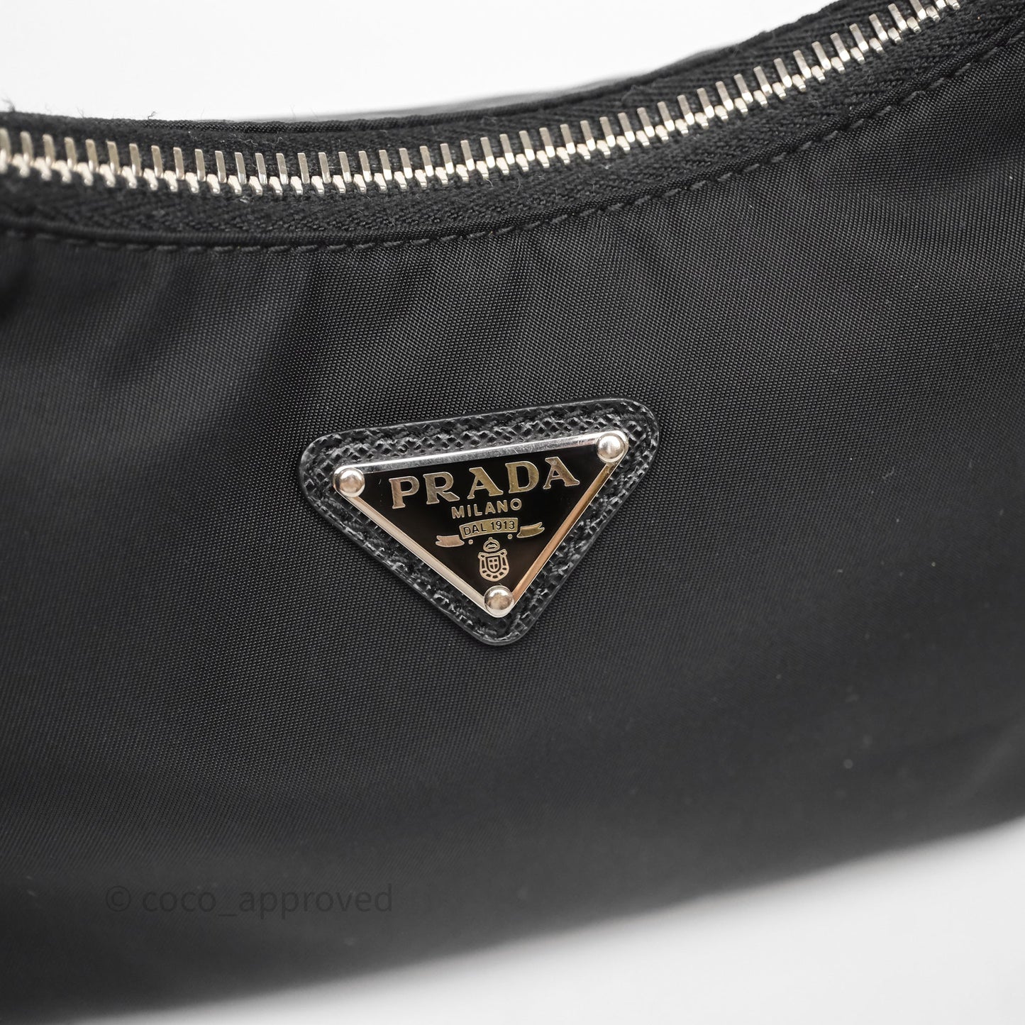 Prada Nylon Re-Edition 2005 Shoulder Bag Black