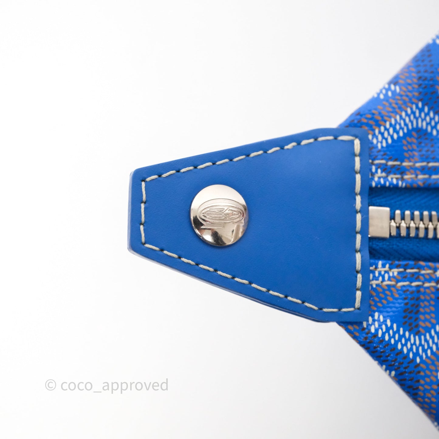Goyard Bowling 25 Toiletry Bag Sky Blue