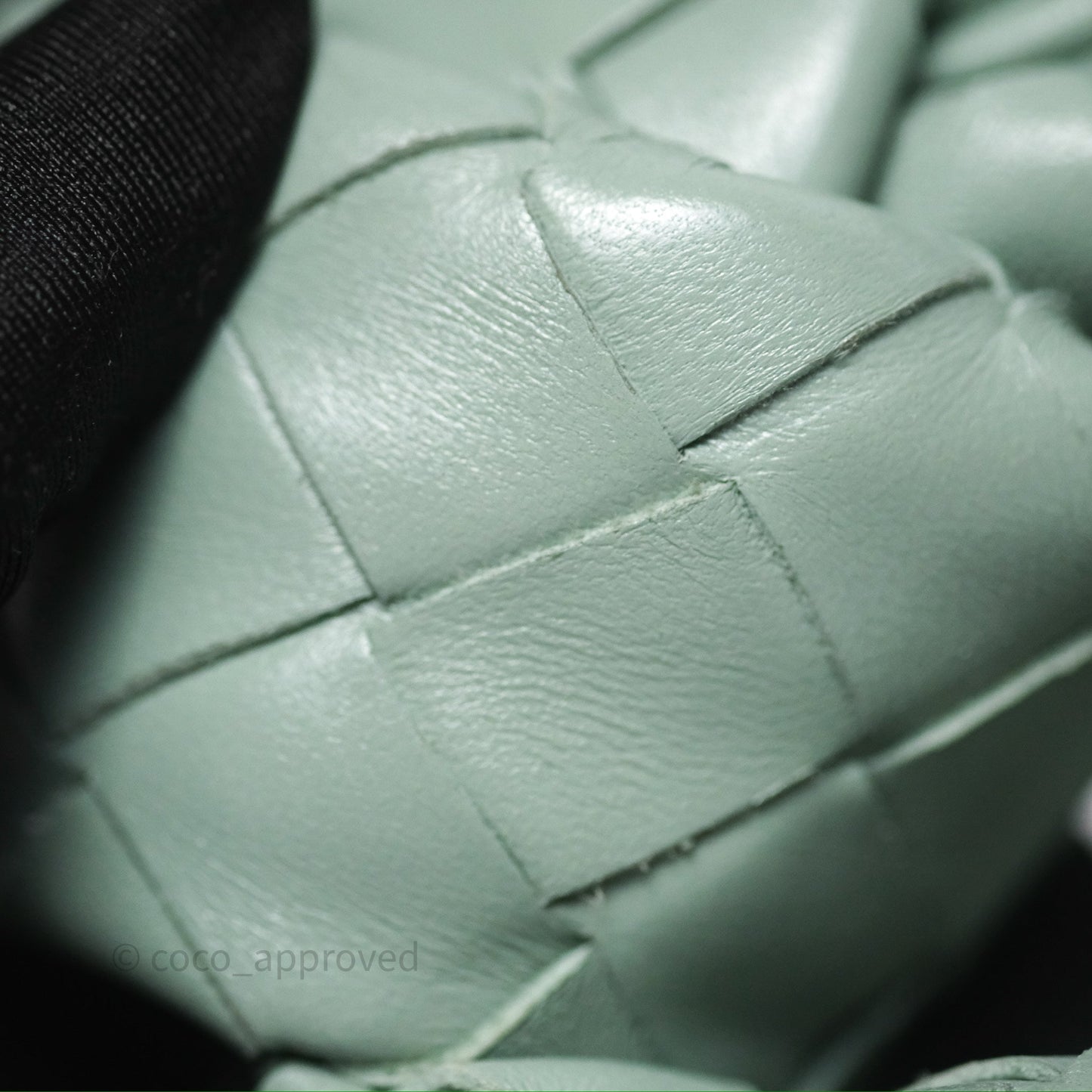 Bottega Veneta Mini Jodie Bag Intrecciato Green Lambskin Gold Hardware⁣⁣