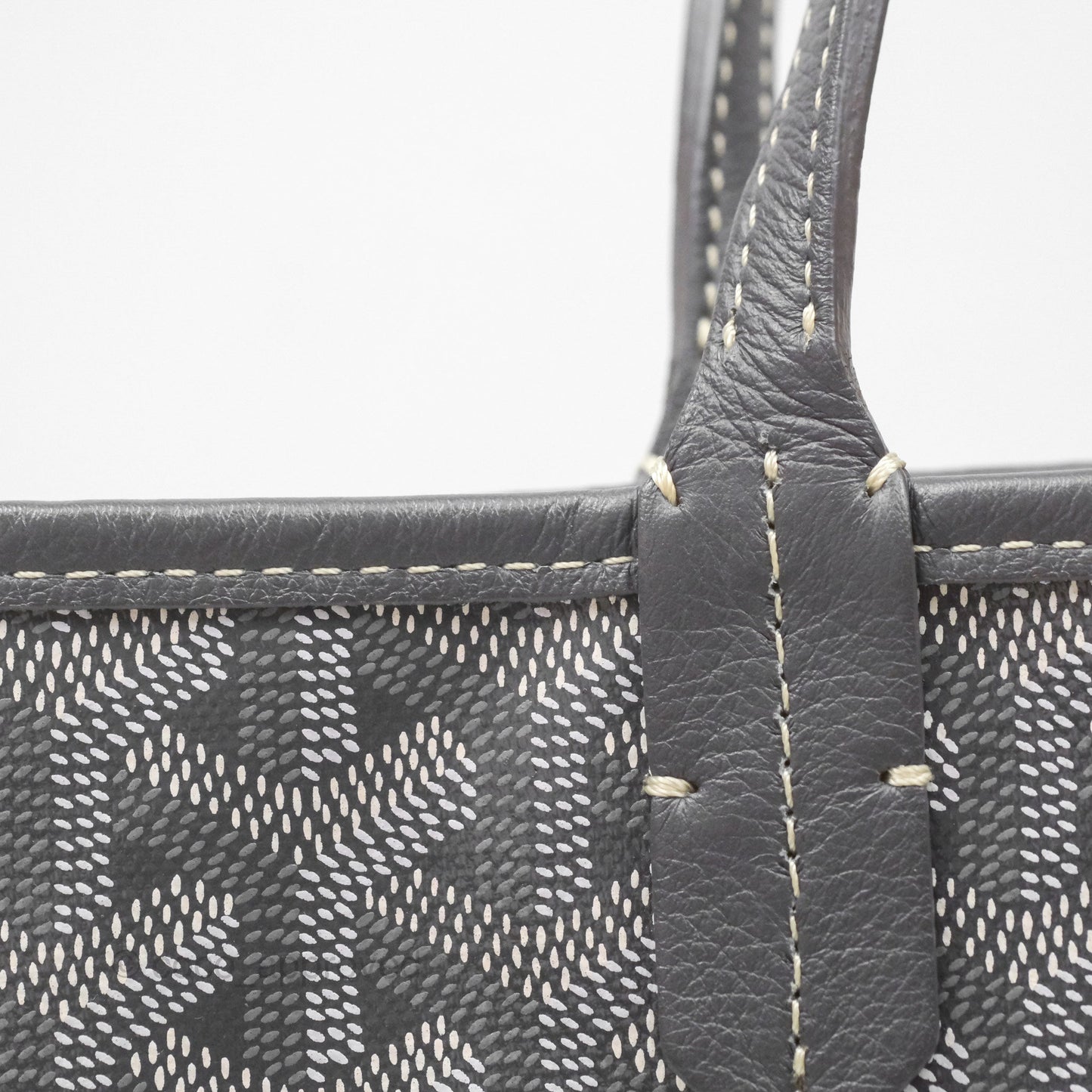 Goyard Anjou Mini Bag Goyardine Canvas Grey