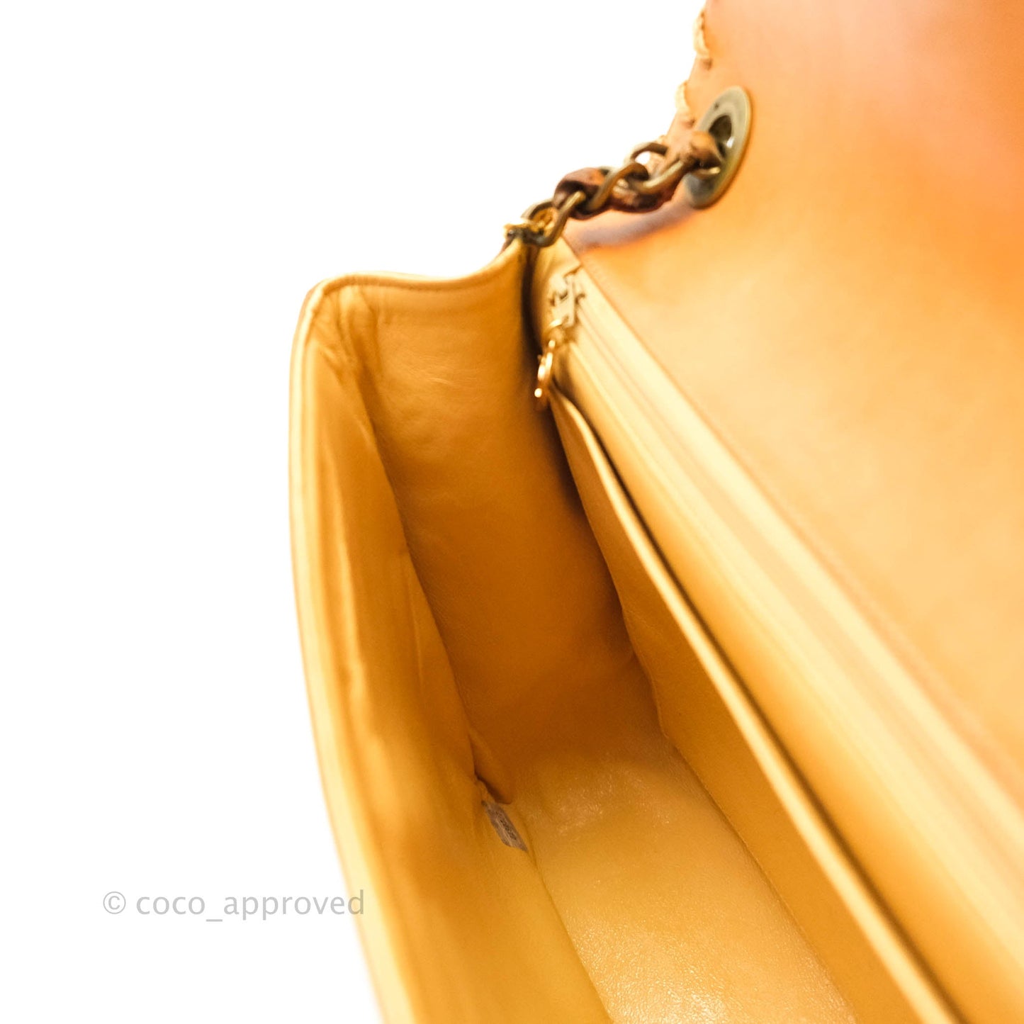 Chanel Embossed Leather XL Jumbo Flap Tan Antique Gold Hardware