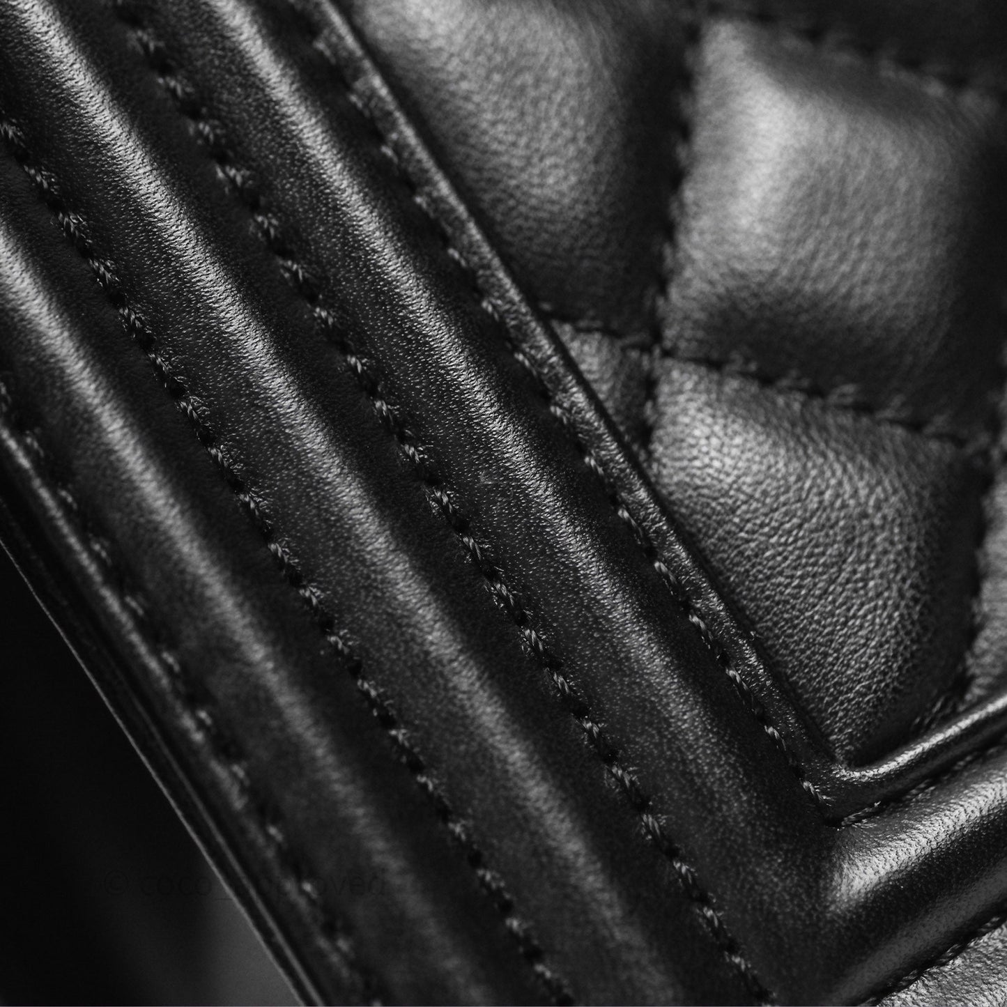 Chanel Small Boy Black Lambskin Aged Gold Hardware