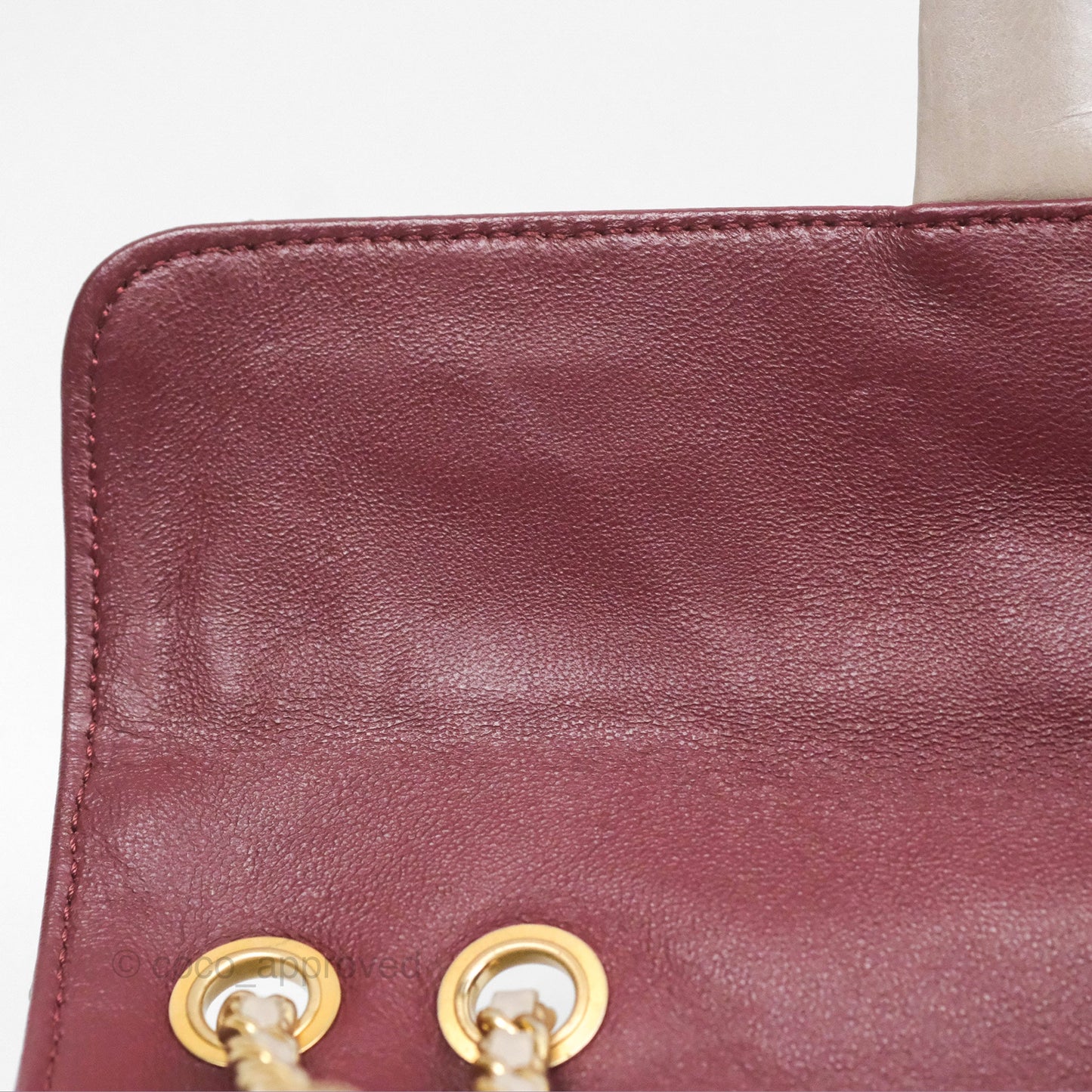 Chanel Accordion Flap Bag Taupe Crinkled Glazed Calfskin
