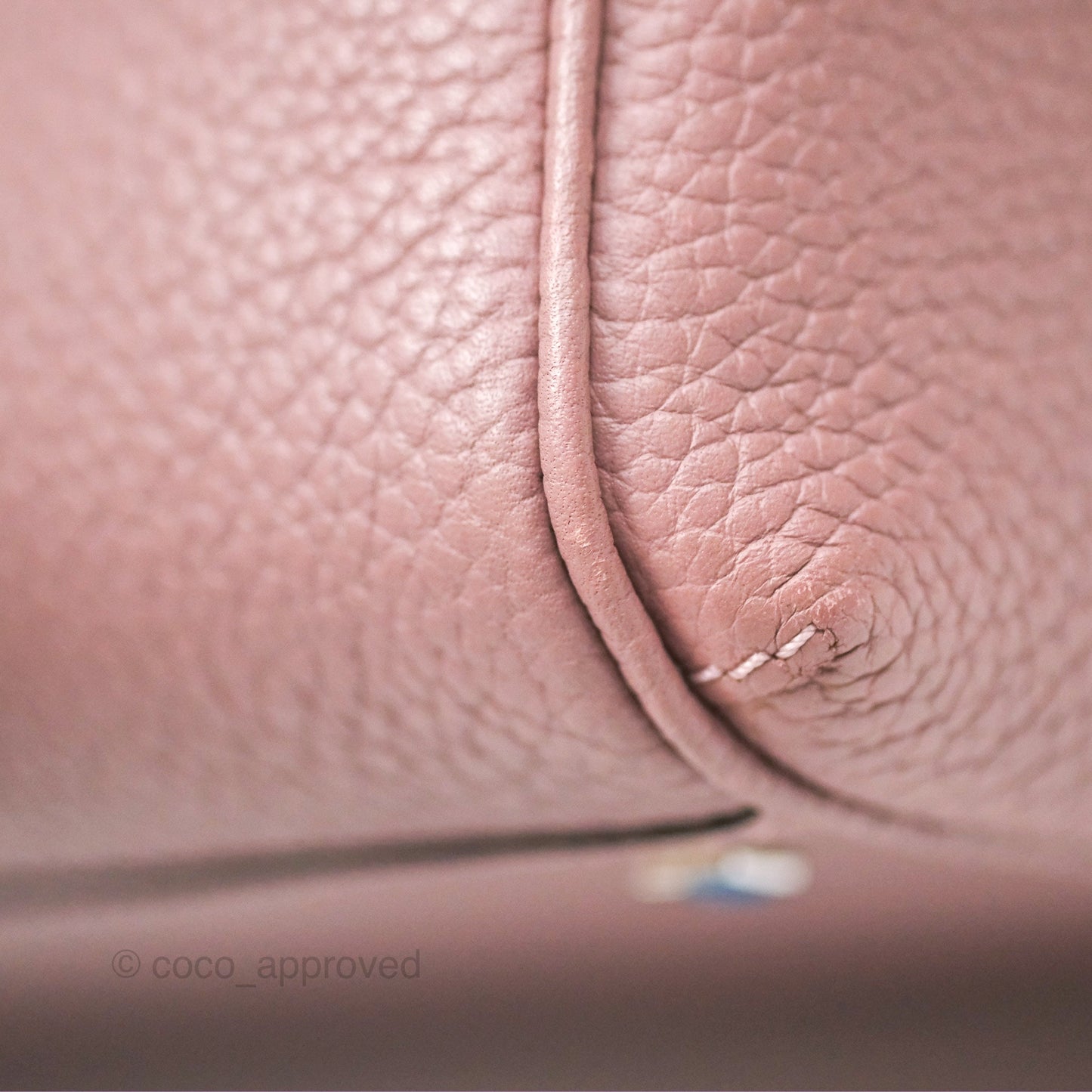 Moynat Pauline PM Bag Purple Calfskin Silver Hardware
