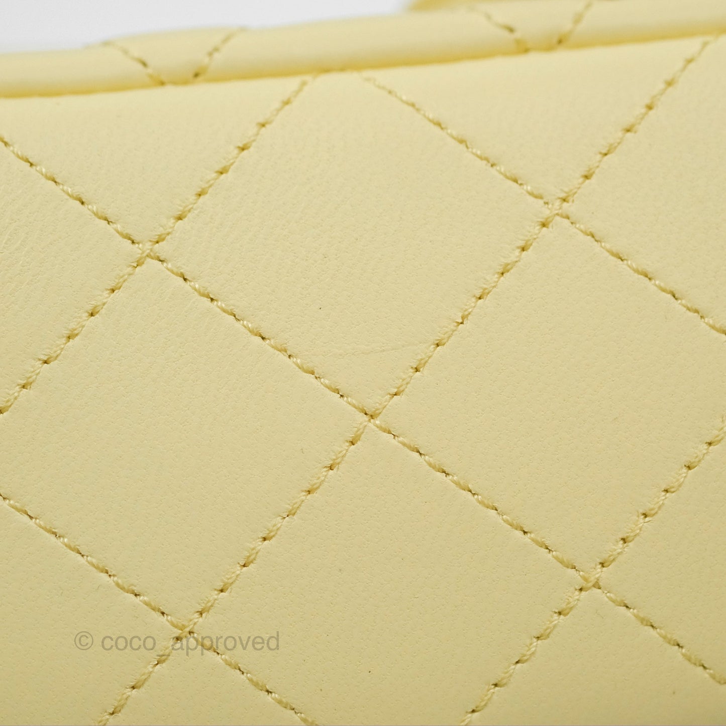 Chanel Mini Rectangular Flap with Camellia Adjustable Chain Yellow Lambskin Aged Gold Hardware 23S