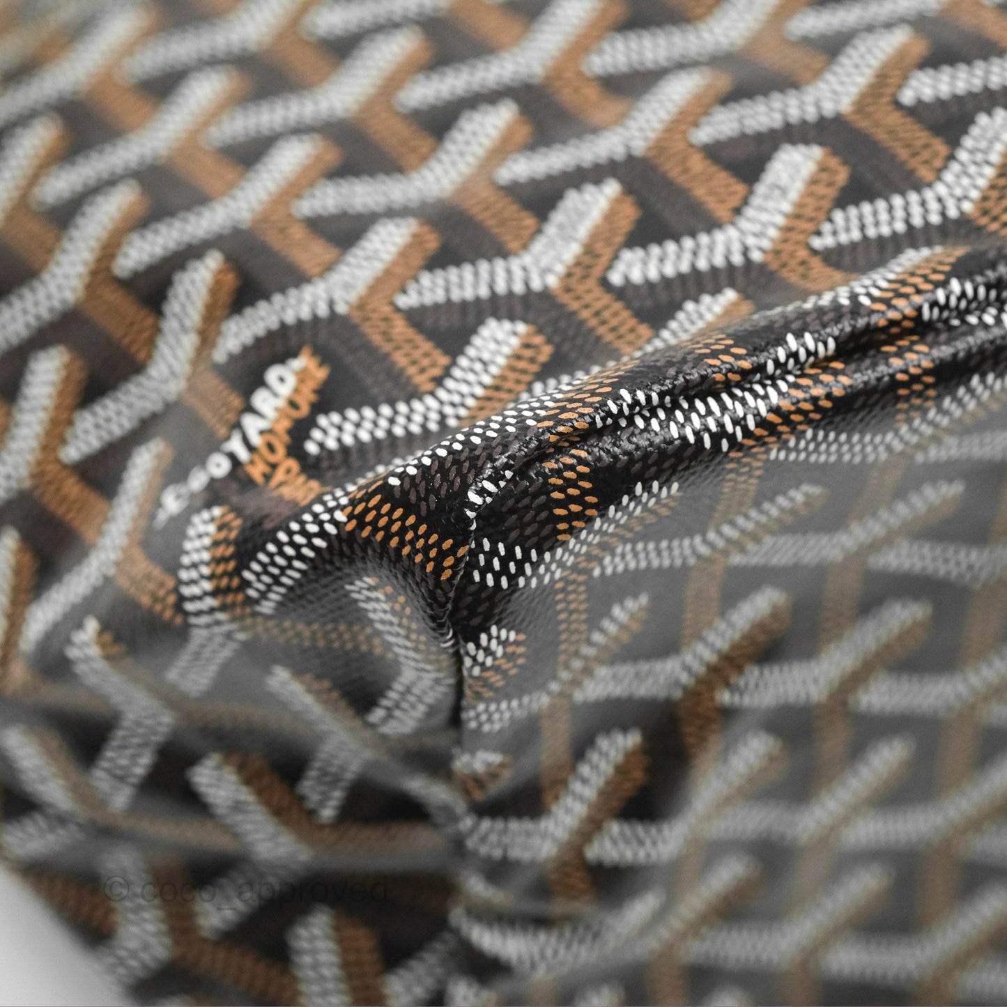 Goyard Bohème Hobo Bag Black & Tan