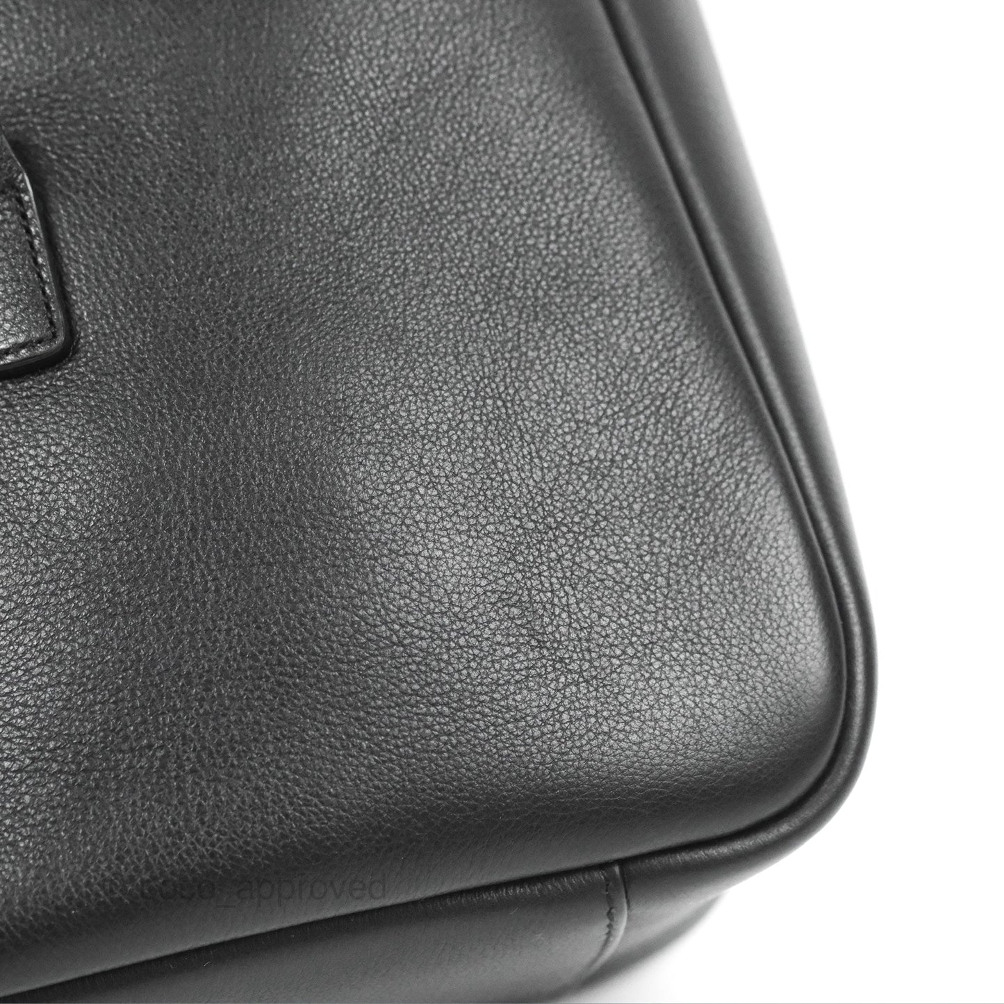 Saint Laurent Small ‘Le 5 a 7’ Hobo Bag Black Grained Leather