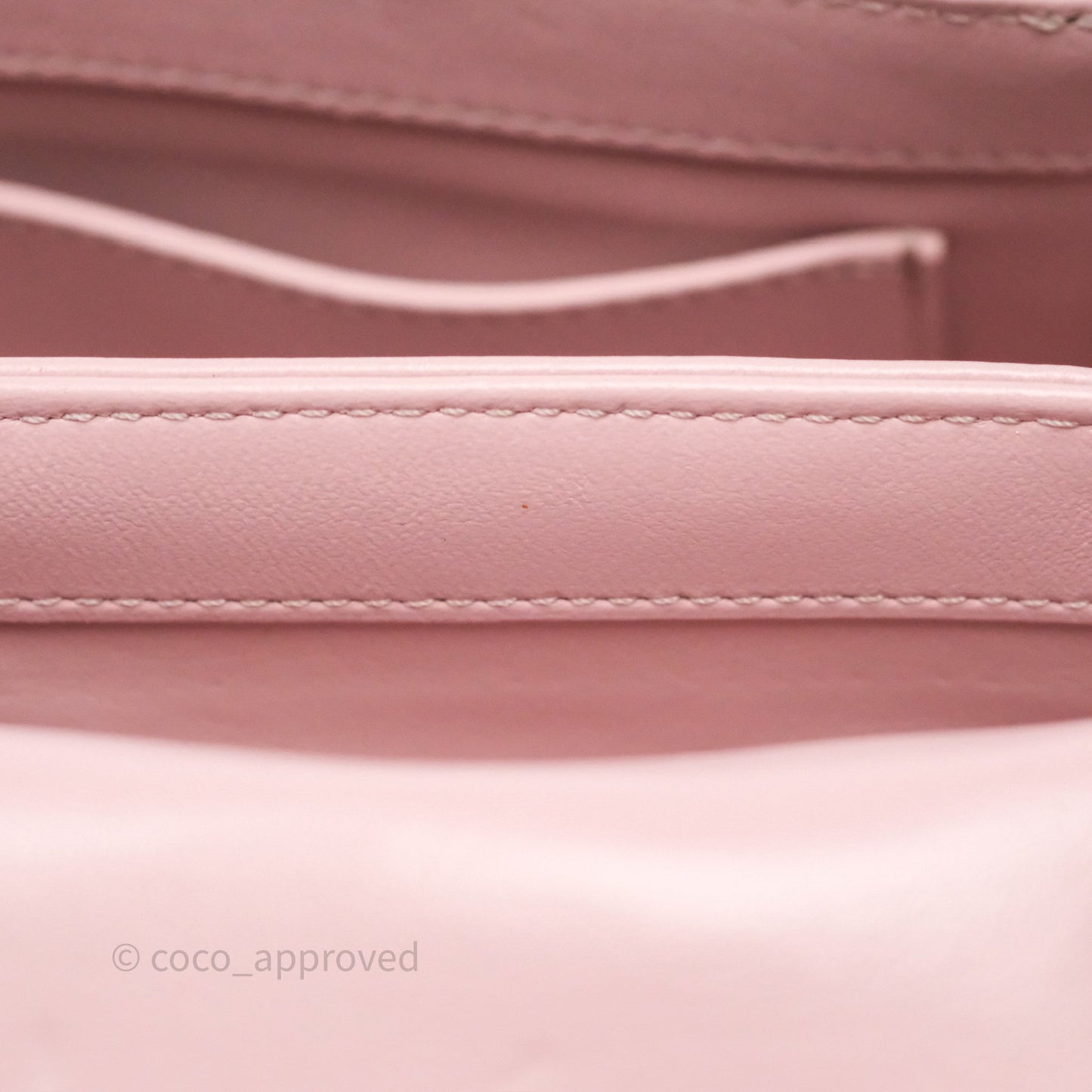 Chanel Mini Color Match Flap Quilted Pink Lambskin Aged Gold Hardware