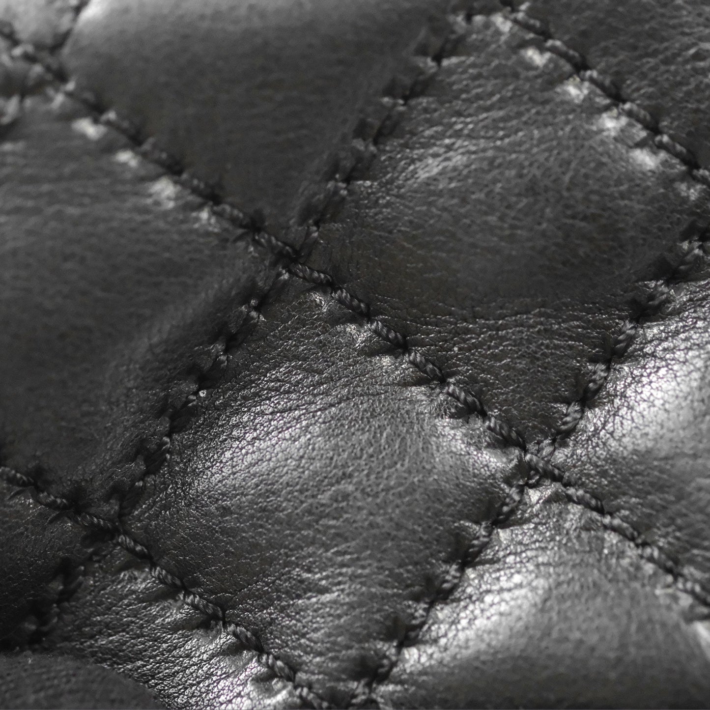 Chanel Flap Bag Quilted Black Soft Calfskin Ruthenium Hardware