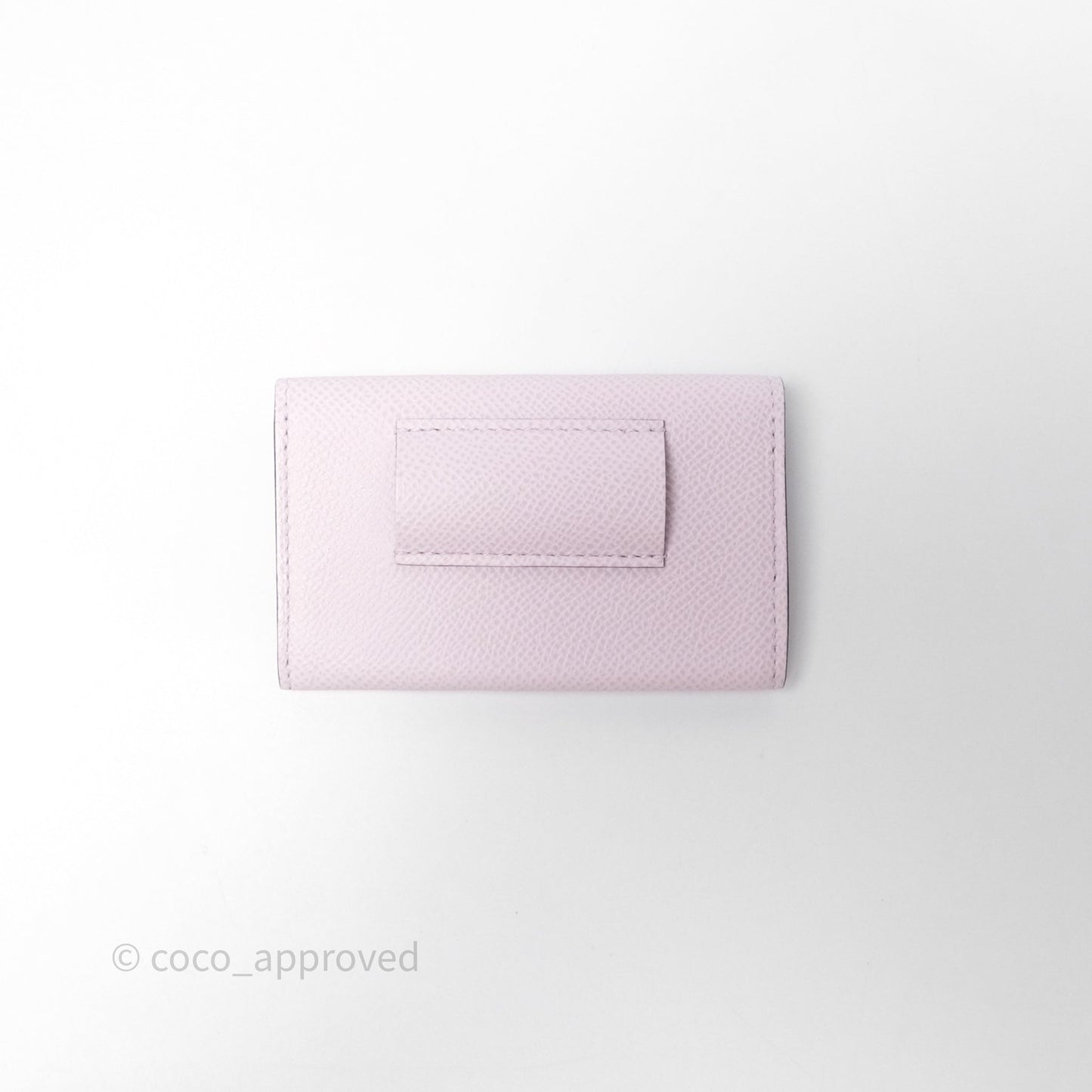 Hermès Epsom Kelly Pocket 18 Belt Mauve Pale 09 Palladium Hardware