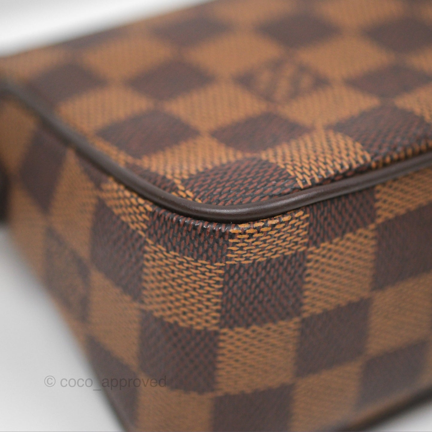 Louis Vuitton Damier Decorator Ebene Shoulder Bag