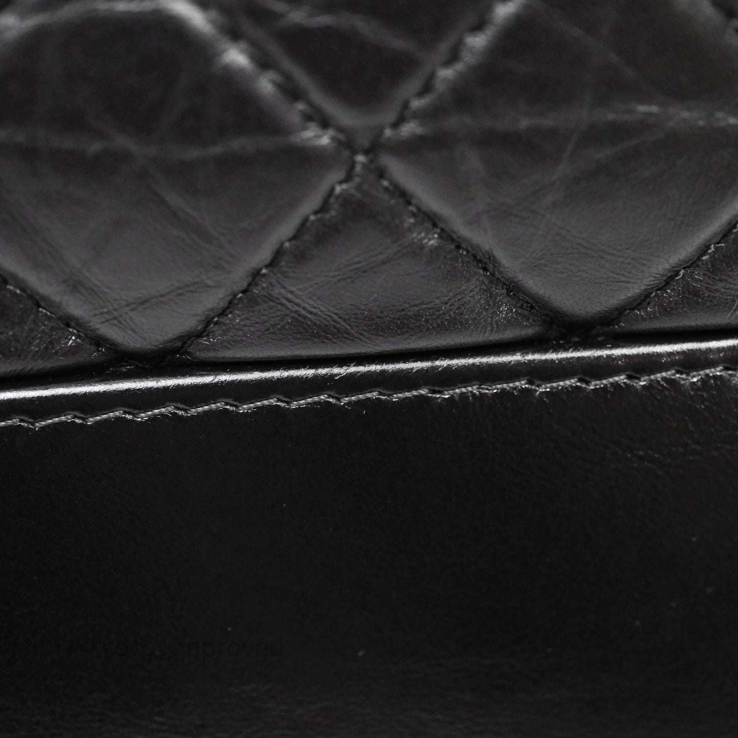Chanel New Medium Gabrielle Hobo Quilted Black Aged Calfskin