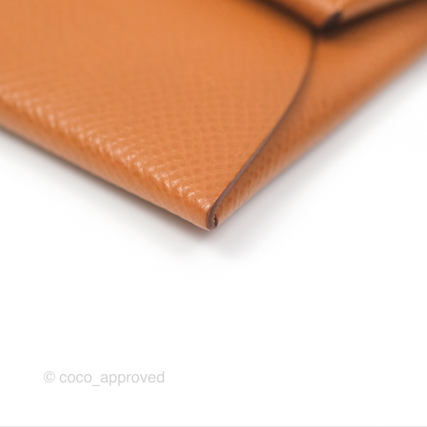 Hermès Bastia Coin Purse Gold Epsom